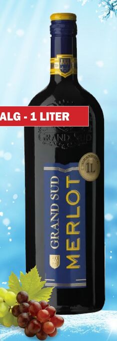 Købmandsgården Grand sud merlot tilbud