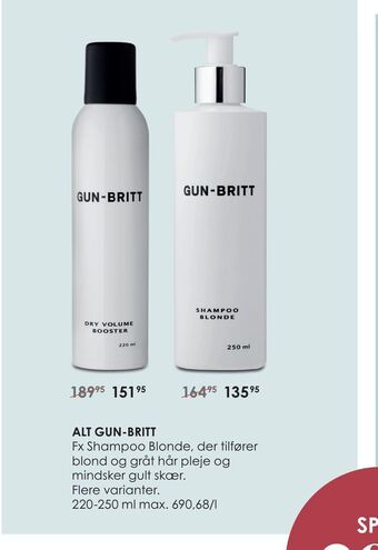 Matas Alt gun-britt tilbud