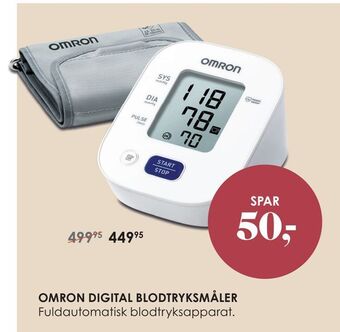 Matas Omron digital blodtryksmåler tilbud