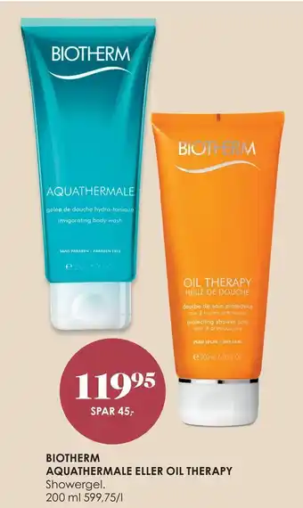 Matas Biotherm aquathermale eller oil therapy tilbud