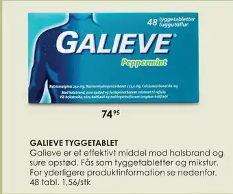 Galieve tyggetablet