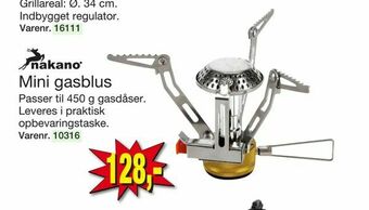 Harald Nyborg Mini gasblus tilbud