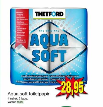 Harald Nyborg Aqua soft toiletpapir tilbud