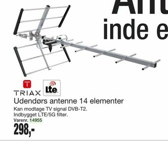 Harald Nyborg Udendørs antenne 14 elementer tilbud