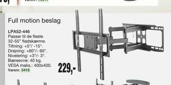 Harald Nyborg Full motion beslag tilbud