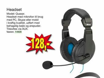 Harald Nyborg Headset tilbud