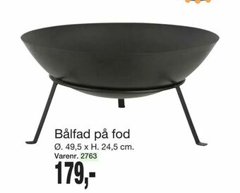 Harald Nyborg Bålfad på fod tilbud