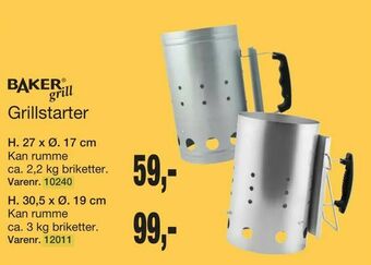 Harald Nyborg Grillstarter tilbud