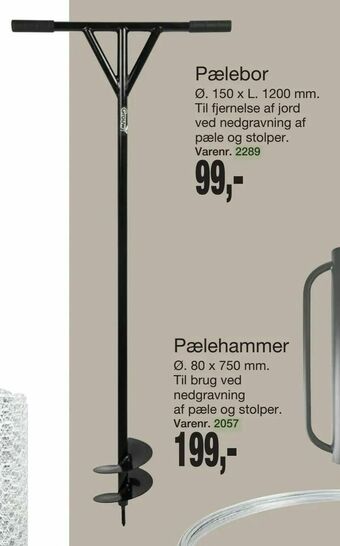 Harald Nyborg Pælebor tilbud