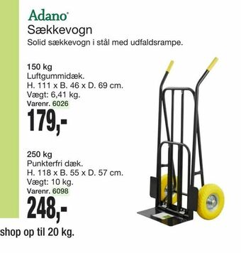 Harald Nyborg Sækkevogn tilbud