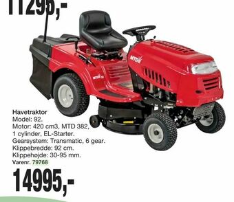 Harald Nyborg Havetraktor tilbud