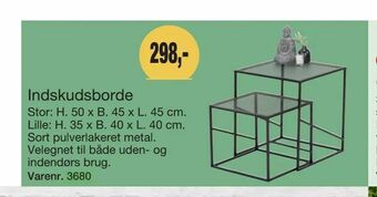Indskudsborde