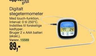 Harald Nyborg Digitalt stegetermometer tilbud