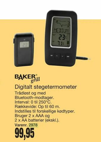 Harald Nyborg Digitalt stegetermometer tilbud