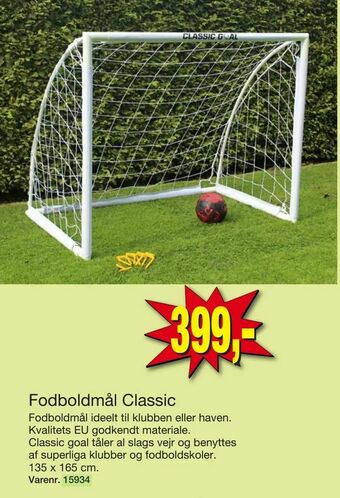 Harald Nyborg Fodboldmål Classic tilbud