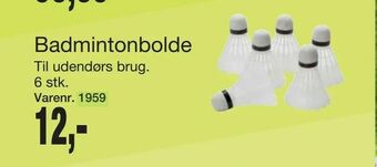 Harald Nyborg Badmintonbolde tilbud