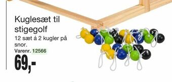 Harald Nyborg Kuglesæt til stigegolf tilbud