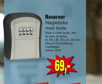 Harald Nyborg Nøgleboks med kode tilbud
