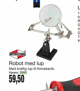 Harald Nyborg Robot med lup tilbud