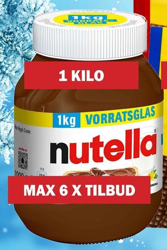 Købmandsgården Nutella tilbud