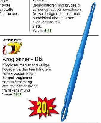 Krogløsner - Blå