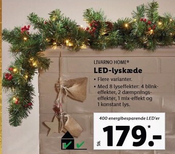 Lidl Led-lyskæde tilbud