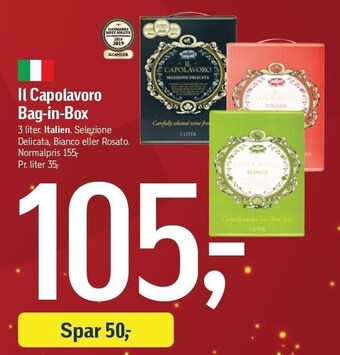 Føtex Ii capolavoro bag-in-box tilbud