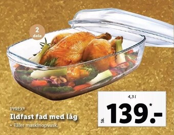 Lidl Ildfast fad med låg tilbud