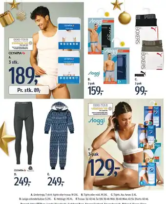 Føtex Undertrøje, tights, lange uldunderbukser, heldragt el. trusser tilbud