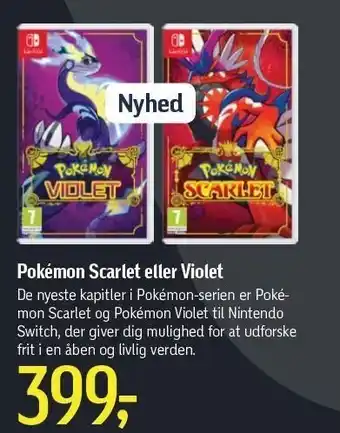 Føtex Pokémon scarlet el. violet tilbud