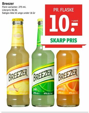 SPAR Breezer tilbud