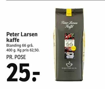 SPAR Peter Larsen kaffe tilbud