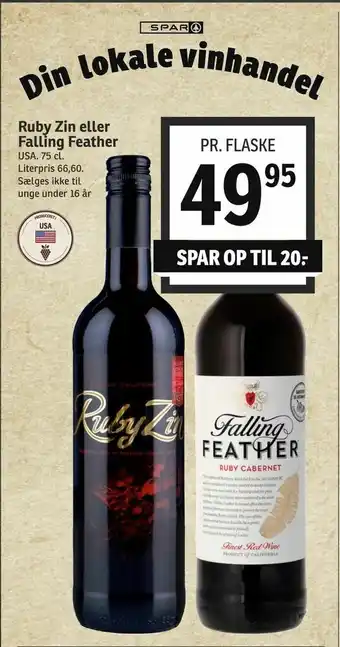 Ruby Zin eller Falling Feather