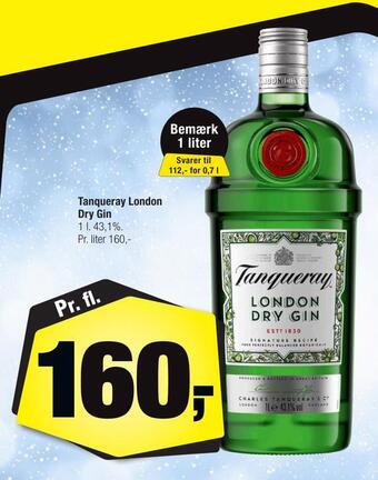 Calle Tanqueray london dry gin tilbud