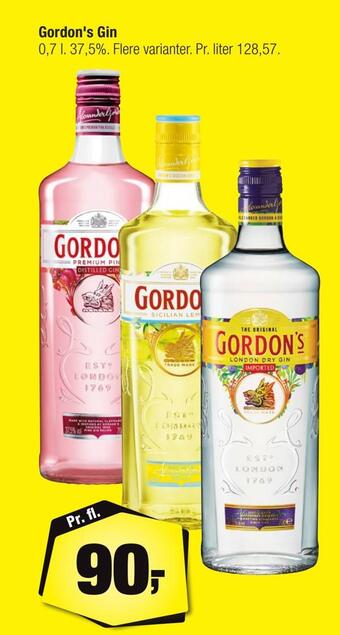 Calle Gordon's gin tilbud