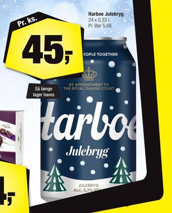 Harboe julebryg