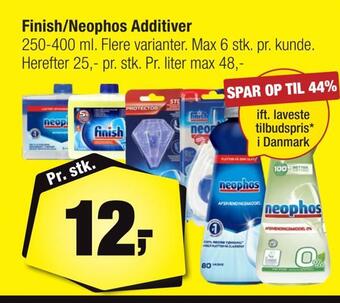 Calle Finish/neophos additiver tilbud