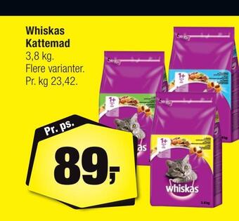 Calle Whiskas kattemad tilbud