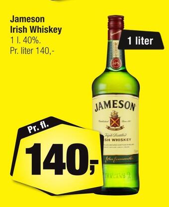Calle Jameson irish whiskey tilbud