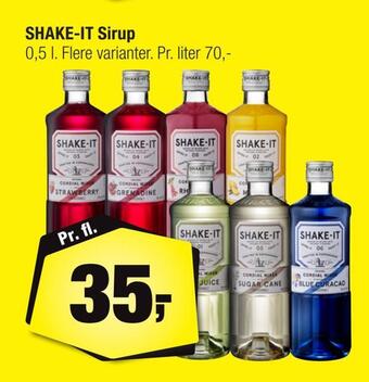 Calle Shake-it sirup tilbud