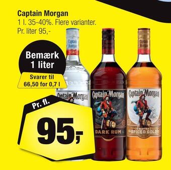 Calle Captain morgan tilbud