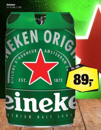 Calle Heineken tilbud