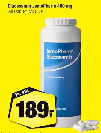 Calle Glucosamin jemopharm 400 mg tilbud