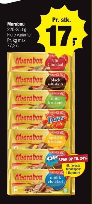 Calle Marabou tilbud