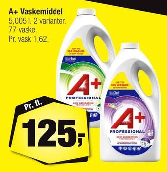 Calle A+ vaskemiddel tilbud