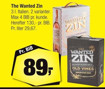 Calle The wanted zin tilbud