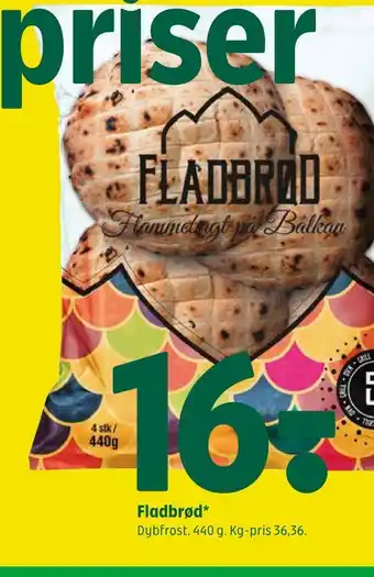 Coop 365 Fladbrød tilbud