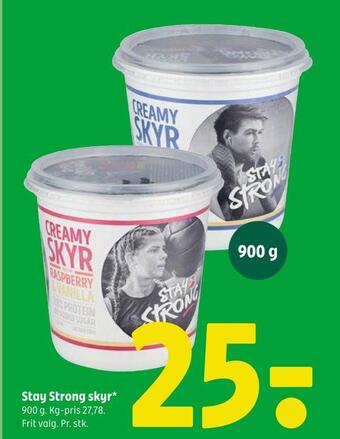 Coop 365 Stay strong skyr tilbud