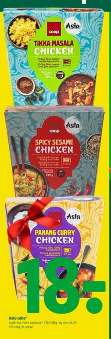 Coop 365 Asia cube tilbud