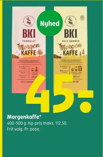 Coop 365 Morgenkaffe tilbud